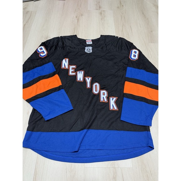 Other - COBA Boldest Jersey #98 Men's XL Black Blue Hockey Ealer Sports New York